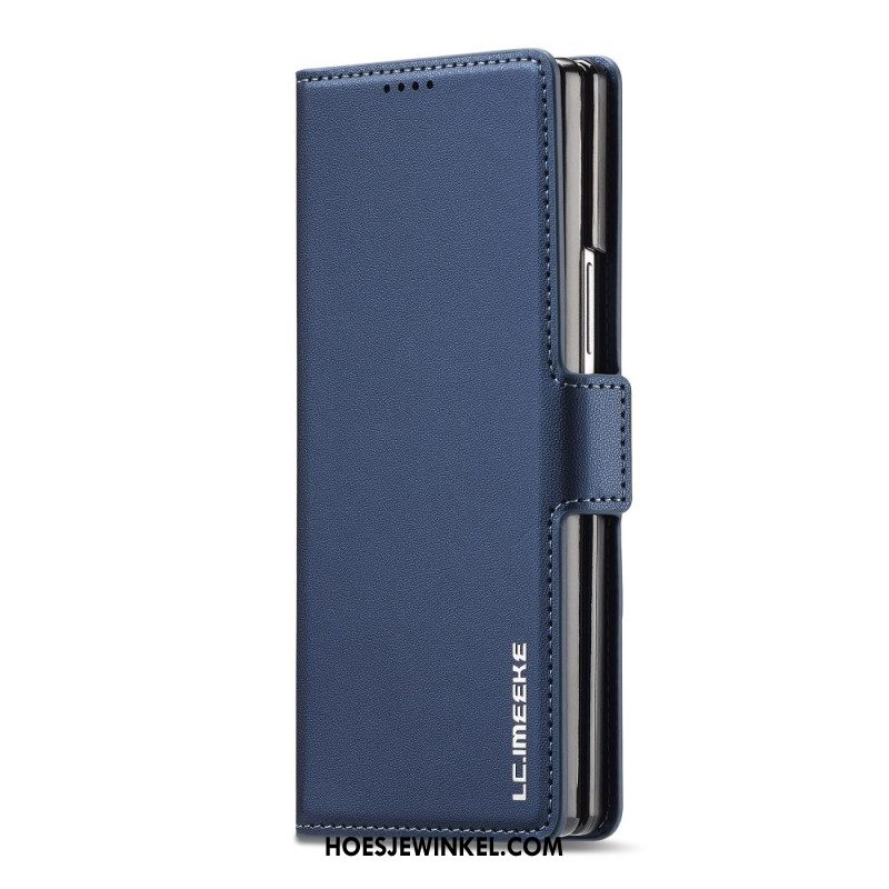 Leren Hoesje Samsung Galaxy Z Fold 7 Lc.imeeke Bescherming Hoesje