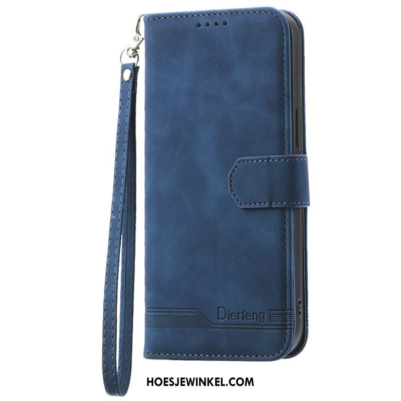 Leren Hoesje Sony Xperia 1 Vii Dierfeng Bescherming Hoesje