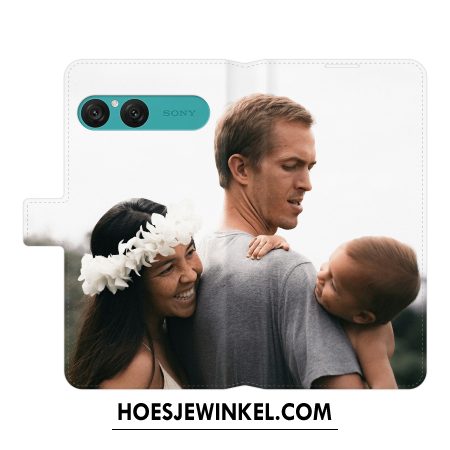 Leren Hoesje Sony Xperia 10 Vii Kwaliteit Bescherming Hoesje