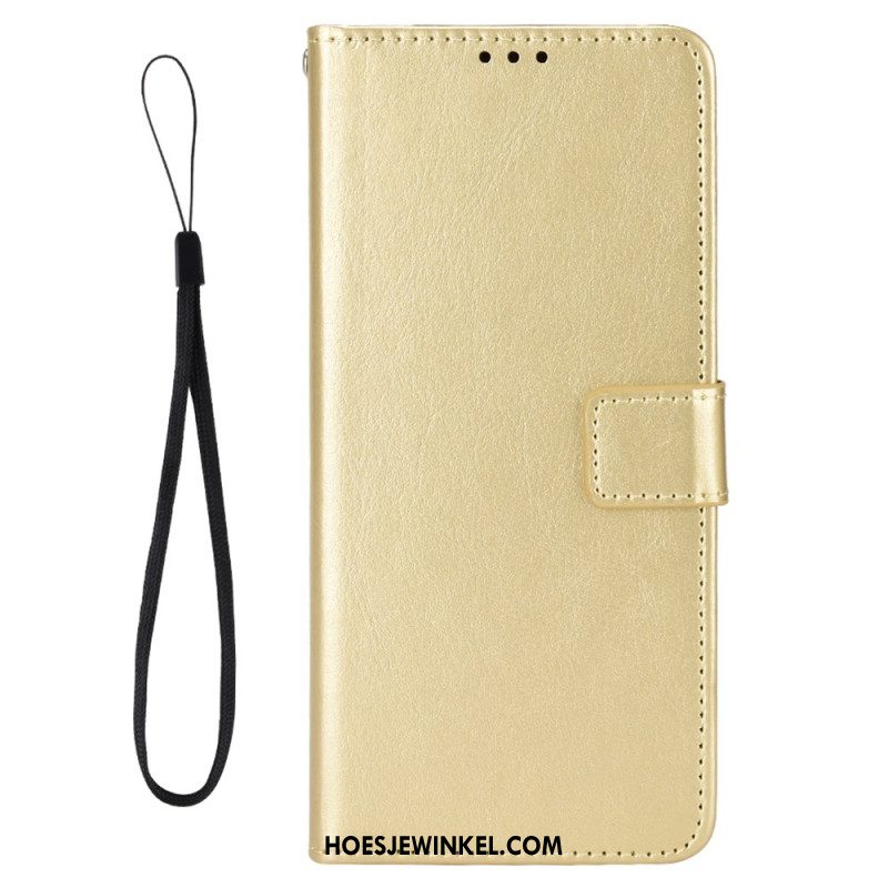 Leren Hoesje Voor Oneplus 13r Opvallend Imitatieleer