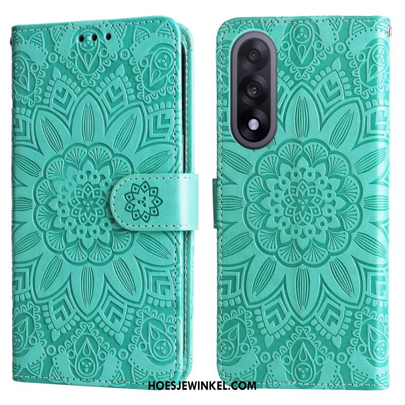 Leren Hoesje Voor Oneplus Nord 5 Mandala