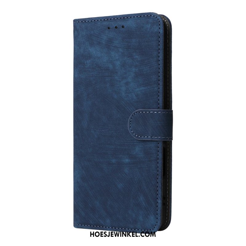 Leren Hoesje Voor Oppo Find X8 Pro Suède-effect Rfid-bescherming