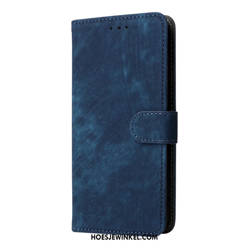 Leren Hoesje Voor Oppo Find X8 Suède-effect Rfid-bescherming