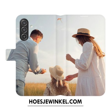 Leren Hoesje Voor Samsung Galaxy A17 4g / 5g Gepersonaliseerd