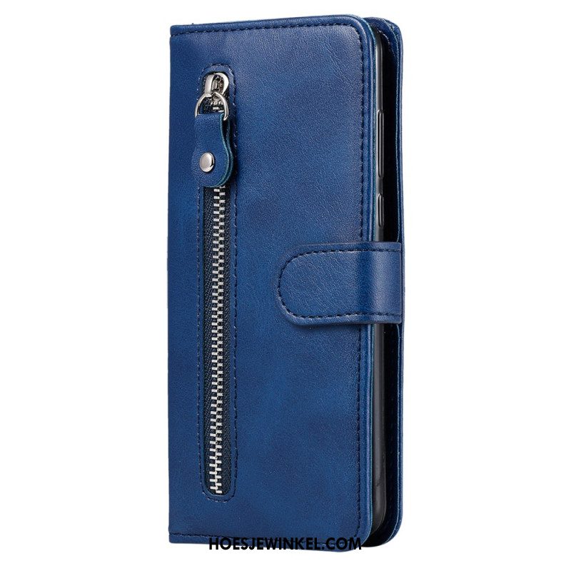 Leren Hoesje Voor Samsung Galaxy S25 5g Edge Etui Met Rits