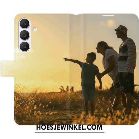 Leren Hoesje Voor Samsung Galaxy S25 Fe Trendy