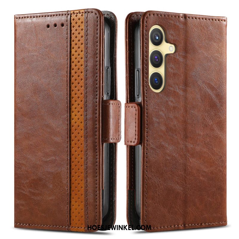 Leren Hoesje Voor Samsung Galaxy S25 Plus 5g Caseneo Rfid-portemonnee