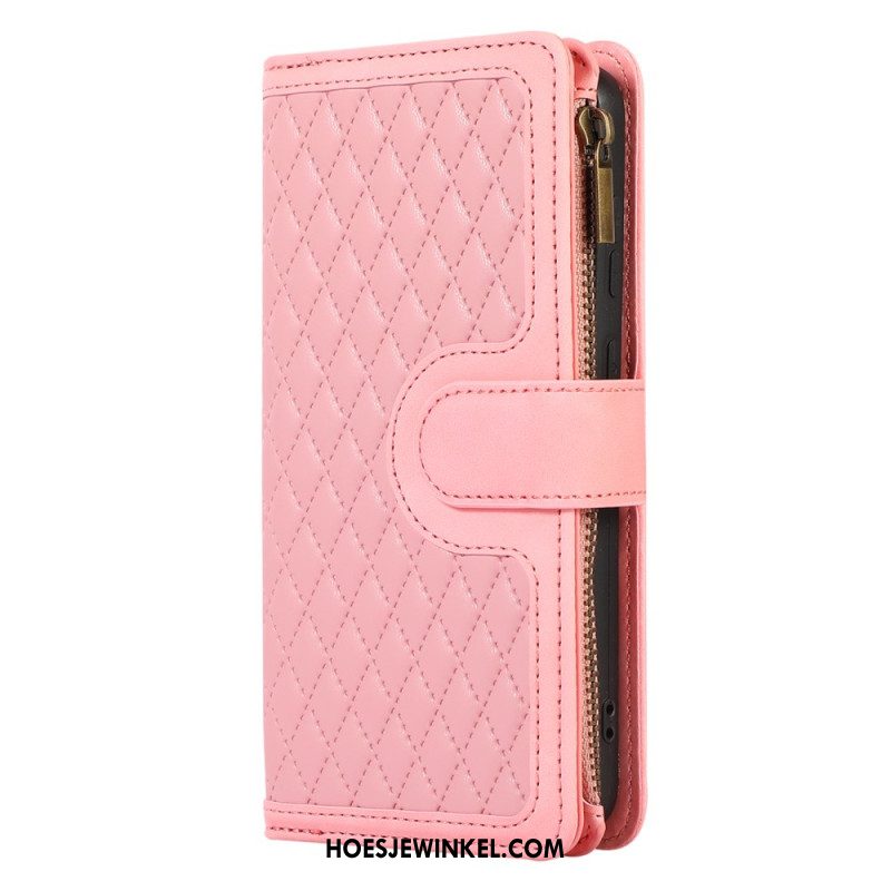 Leren Hoesje Voor Samsung Galaxy S26 Portemonnee Met 9 Kaartsleuven