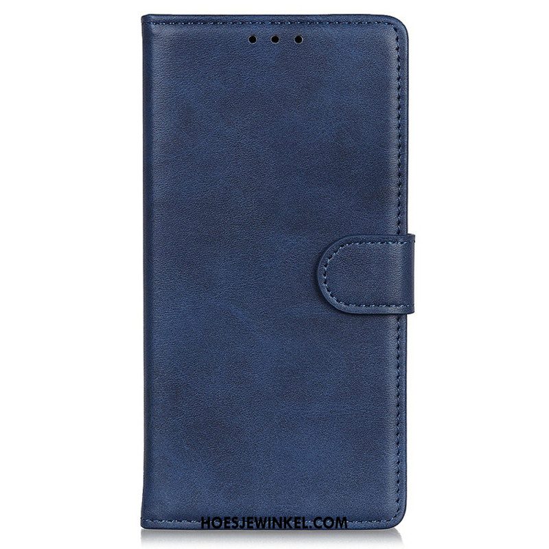 Leren Hoesje Voor Sony Xperia 1 Vii Mat Kunstleer