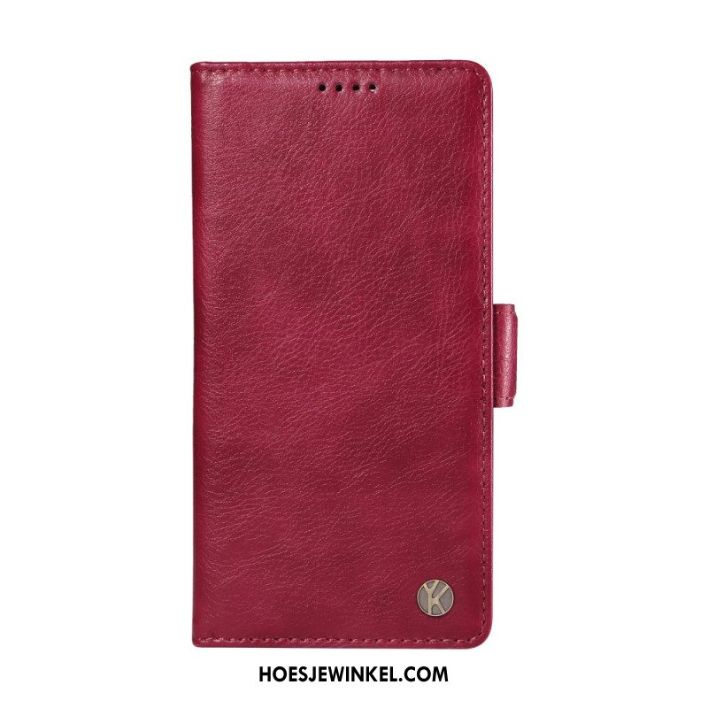 Leren Hoesje Voor Xiaomi 15 Ultra Ykatu Lychee Kunstleer