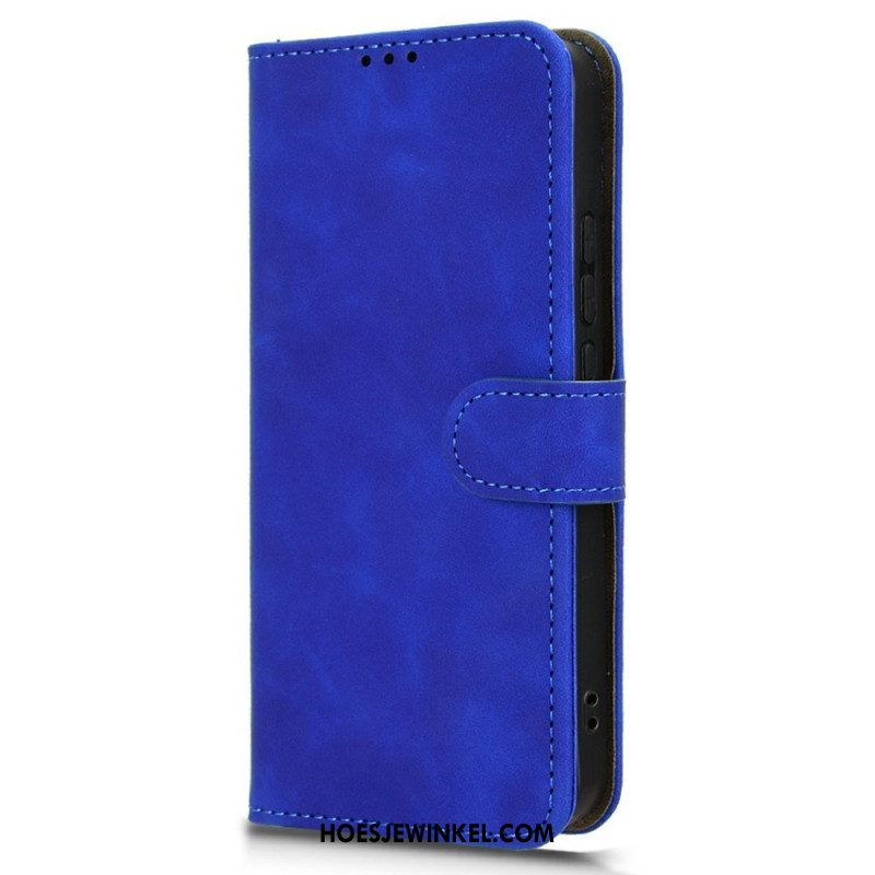 Leren Hoesje Voor Xiaomi 15t Suède Effect