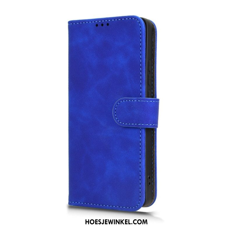 Leren Hoesje Voor Xiaomi Redmi Note 14s Suède-effect