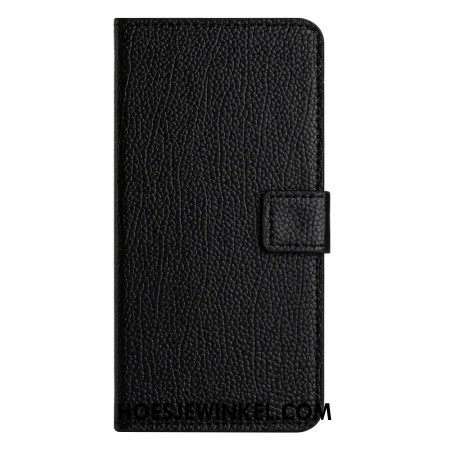 Leren Hoesje Voor Xiaomi Redmi Note 15 Pro 5g Lychee-textuur