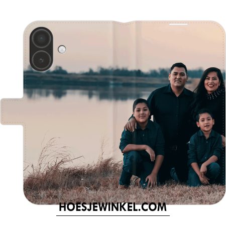 Leren Hoesje Voor iPhone 17 Gepersonaliseerd