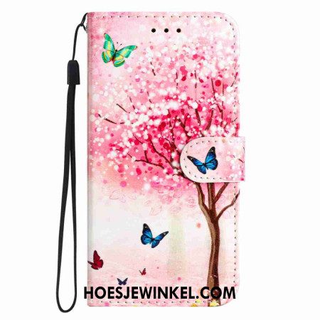 Leren Hoesje Xiaomi 15t Pro Kersenbloesem