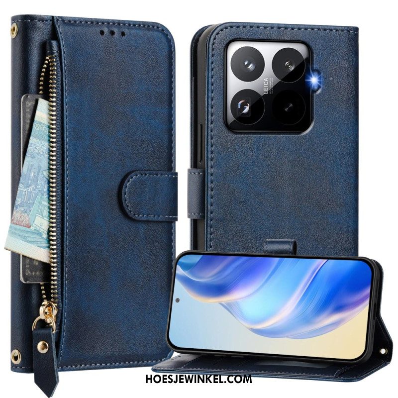 Leren Hoesje Xiaomi 15t Pro Portemonnee