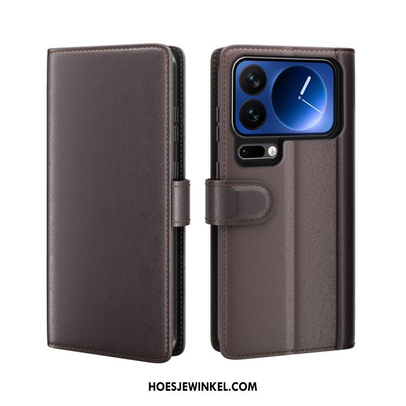 Leren Hoesje Xiaomi 17 Pro Max Echt Leer