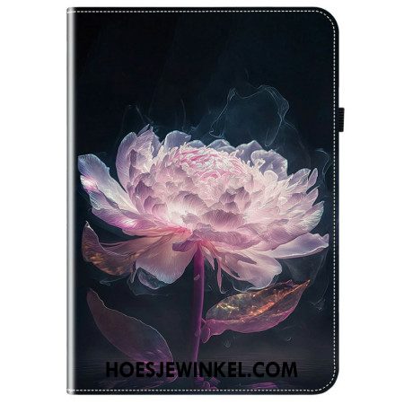Leren Hoesje Xiaomi Pad 7 / 7 Pro Pioenroos Bescherming Hoesje