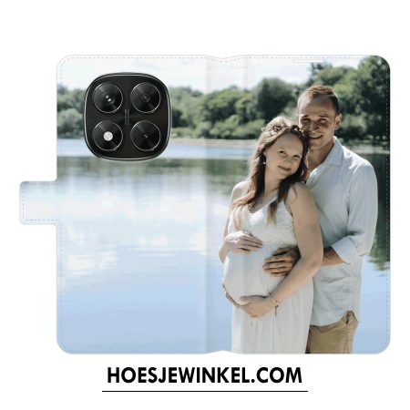 Leren Hoesje Xiaomi Redmi Note 14 Pro 5g Op Maat Gemaakt