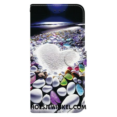 Leren Hoesje Xiaomi Redmi Note 14s Hartpatroon