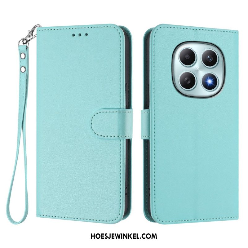 Leren Hoesje Xiaomi Redmi Note 15 5g Kunstleer