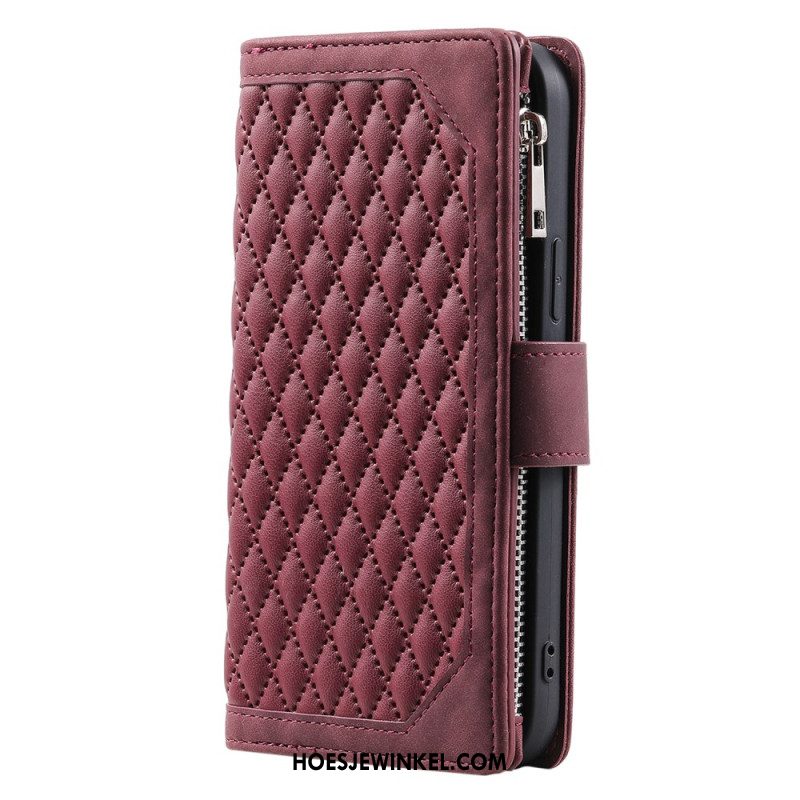 Leren Hoesje iPhone 17 Premium Gewatteerd