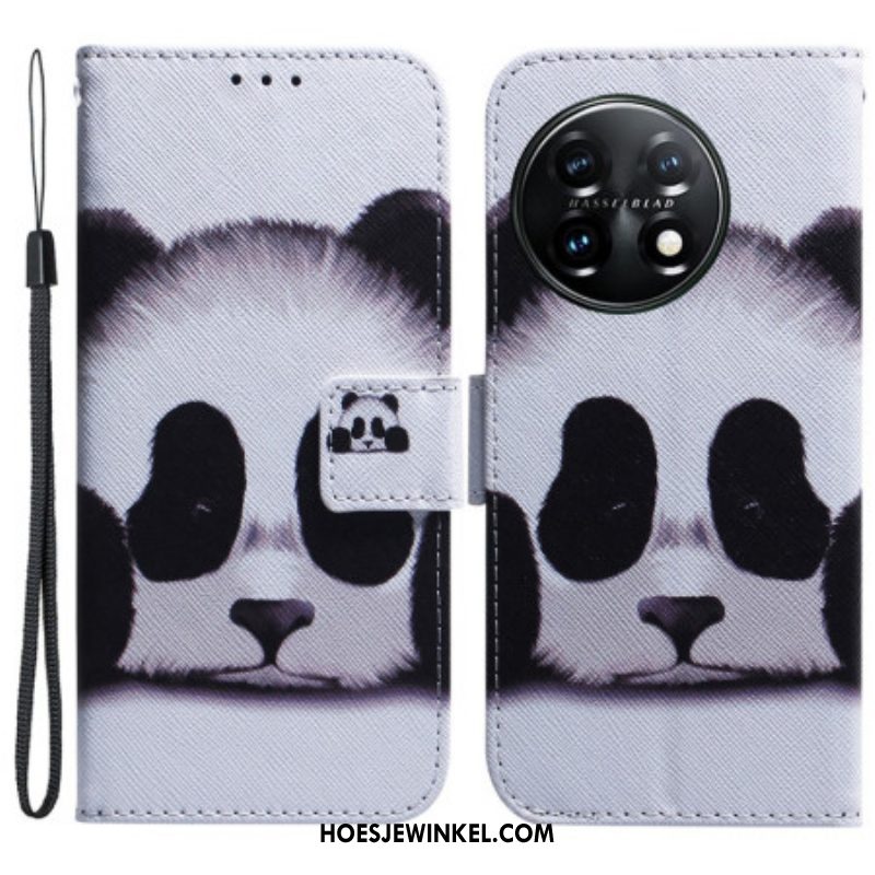 Leren Hoesje voor OnePlus 11 5G Panda