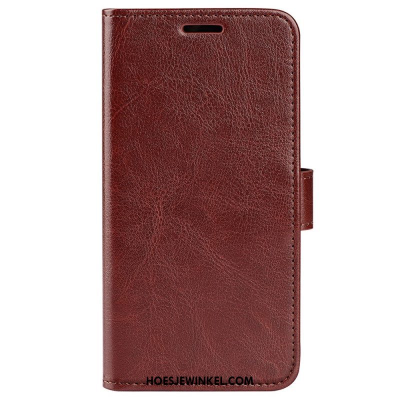 Leren Hoesje voor Oppo Find X5 Pro Vintage Kunstleer