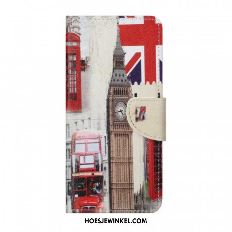 Leren Hoesje voor Samsung Galaxy M23 5G Londen