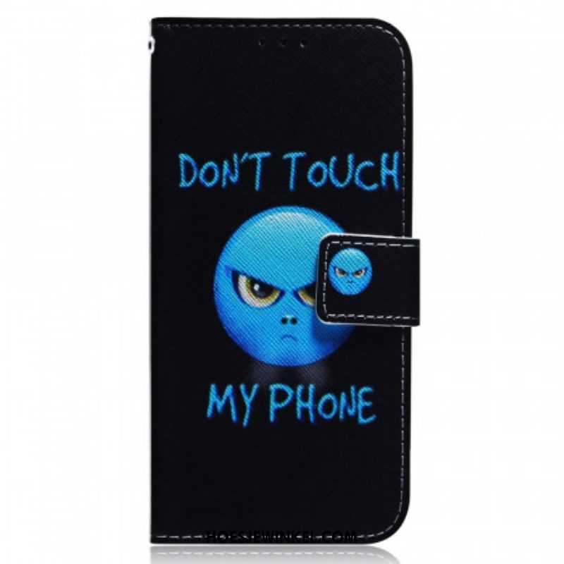 Leren Hoesje voor Samsung Galaxy M33 5G Emoji-telefoon