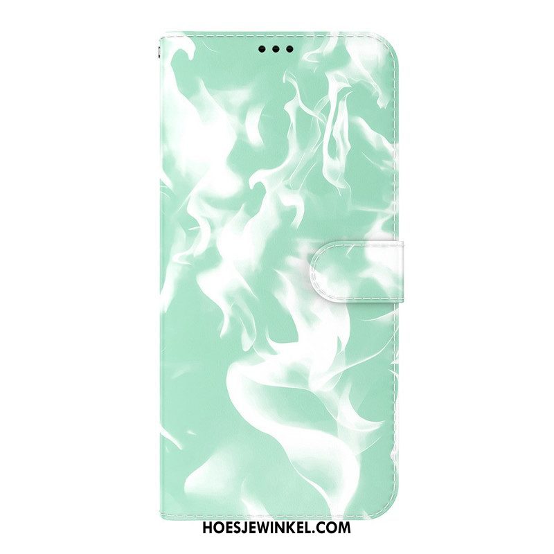 Leren Hoesje voor Samsung Galaxy S22 Plus 5G Abstract Patroon