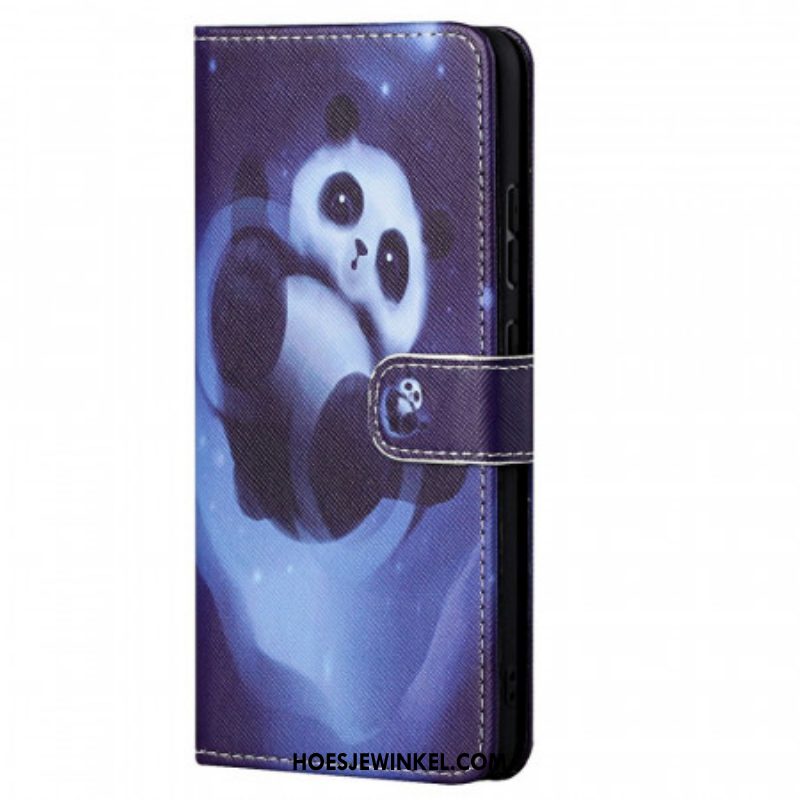 Leren Hoesje voor Xiaomi Redmi Note 11 / 11S Panda-ruimte