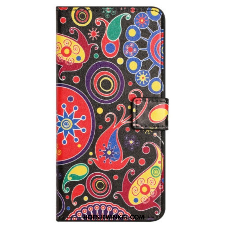 Leren Hoesje voor Xiaomi Redmi Note 12 4G Paisley