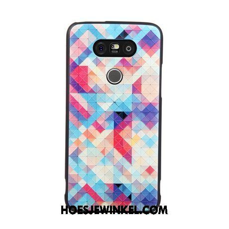 Lg G5 Hoesje Bloemen All Inclusive Mobiele Telefoon, Lg G5 Hoesje Hoes Reliëf