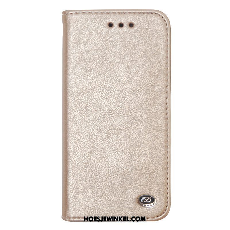 Lg G6 Hoesje Bescherming Siliconen Folio, Lg G6 Hoesje Goud Leren Etui