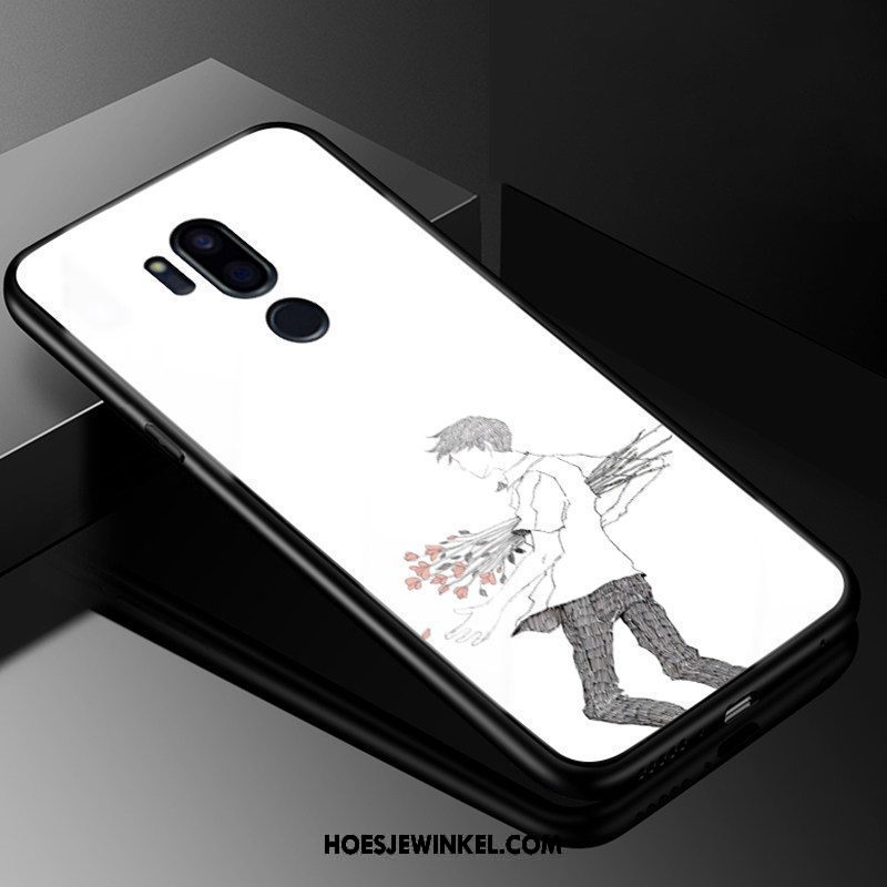 Lg G7 Thinq Hoesje Mobiele Telefoon Lovers Scheppend, Lg G7 Thinq Hoesje Anti-fall Bescherming