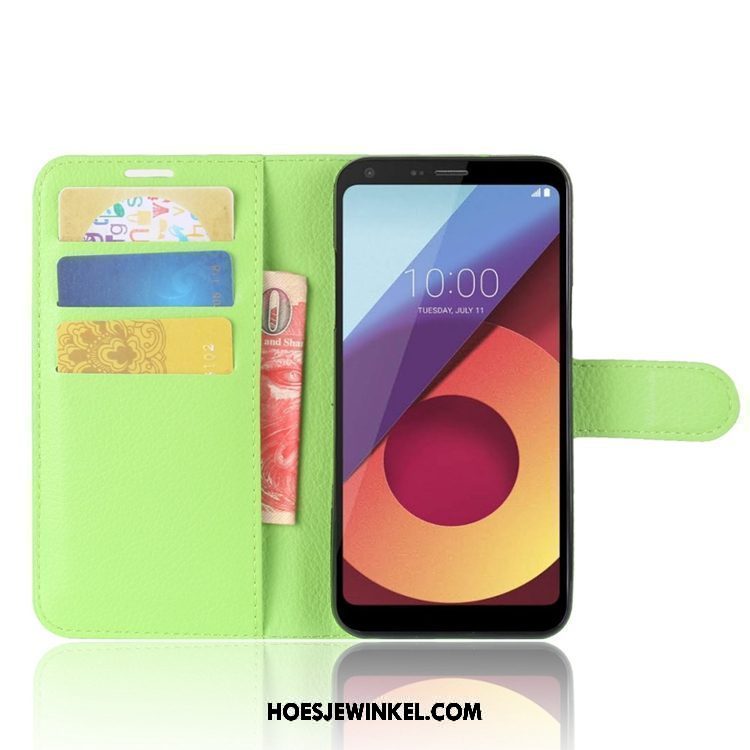 Lg Q6 Hoesje All Inclusive Portemonnee Patroon, Lg Q6 Hoesje Anti-fall Kaart