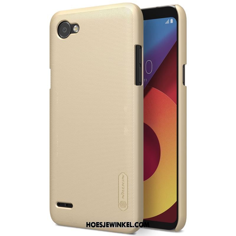 Lg Q6 Hoesje Hoes Bescherming Skärmskydd, Lg Q6 Hoesje Goud Hoge