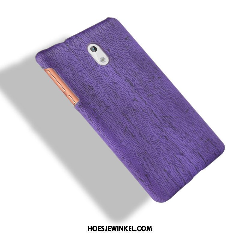 Nokia 3 Hoesje Mobiele Telefoon Hard Purper, Nokia 3 Hoesje Schrobben Tas