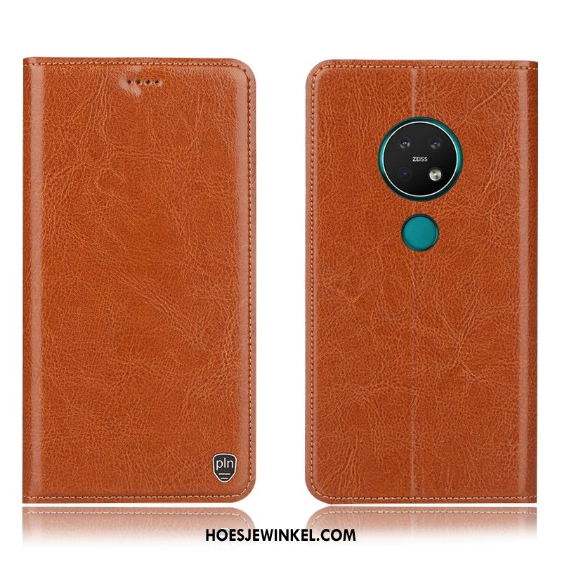 Nokia 6.2 Hoesje Hoes Anti-fall Bruin, Nokia 6.2 Hoesje All Inclusive Patroon