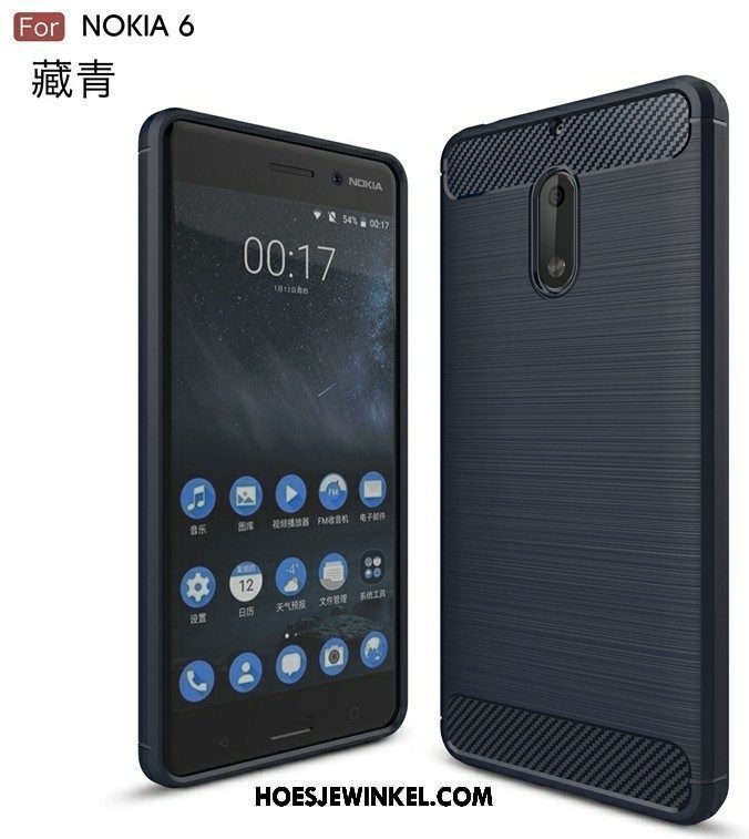 Nokia 6 Hoesje Bescherming Anti-fall Tas, Nokia 6 Hoesje Hoes Siliconen