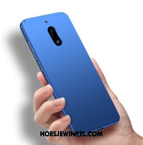 Nokia 6 Hoesje Mobiele Telefoon Blauw, Nokia 6 Hoesje