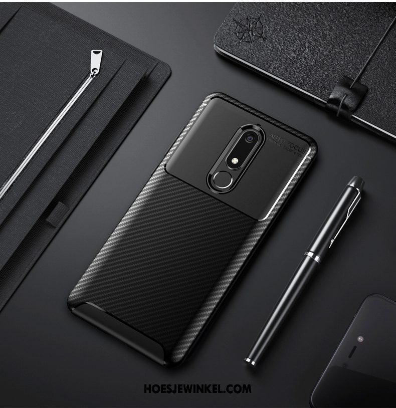 Nokia 7.1 Hoesje Mobiele Telefoon Anti-fall Hoes, Nokia 7.1 Hoesje All Inclusive Siliconen