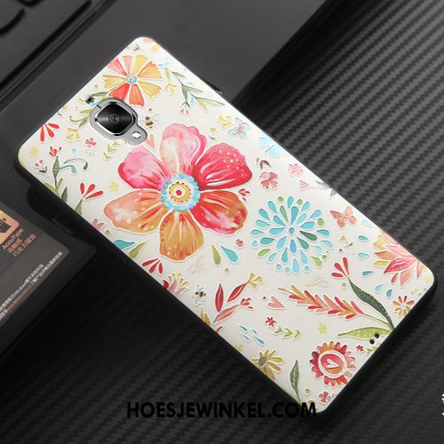 Oneplus 3t Hoesje Roze Bescherming Anti-fall, Oneplus 3t Hoesje Siliconen Mobiele Telefoon