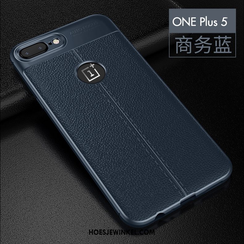 Oneplus 5 Hoesje Groen Anti-fall Patroon, Oneplus 5 Hoesje Hoes Mobiele Telefoon