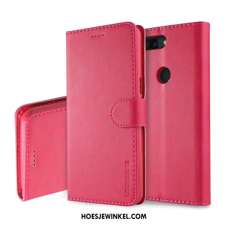 Oneplus 5t Hoesje Rood Mobiele Telefoon Zacht, Oneplus 5t Hoesje Bescherming Hoes