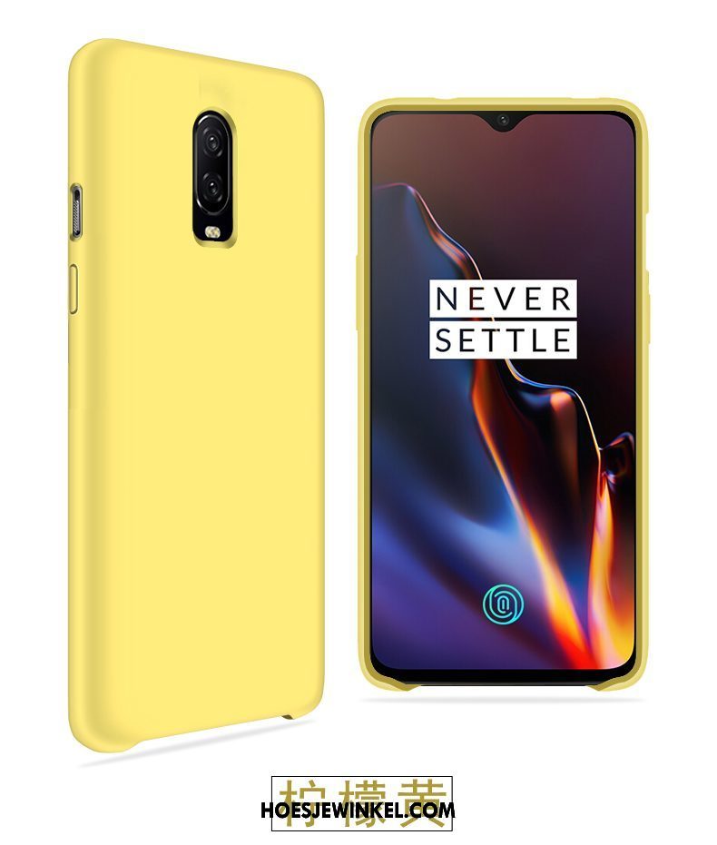 Oneplus 6t Hoesje Zacht Net Red Super, Oneplus 6t Hoesje Hard Scheppend