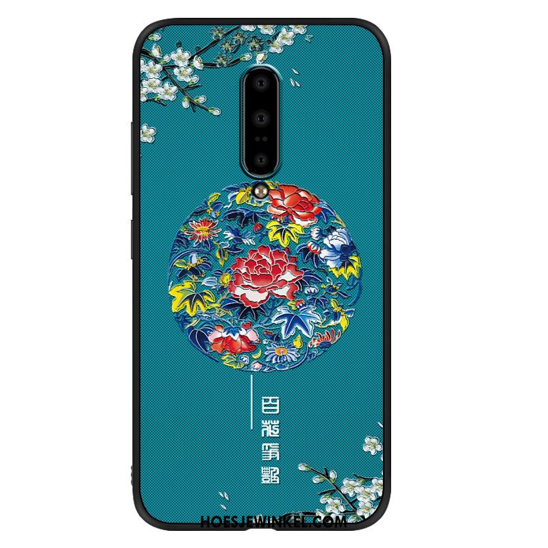 Oneplus 7 Pro Hoesje Schrobben Scheppend Paleis, Oneplus 7 Pro Hoesje Mobiele Telefoon Net Red