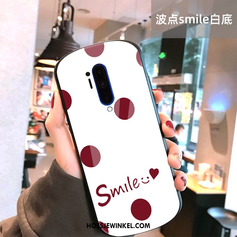 Oneplus 8 Pro Hoesje Golfpunt Smiley Mobiele Telefoon, Oneplus 8 Pro Hoesje Jeugd Glas