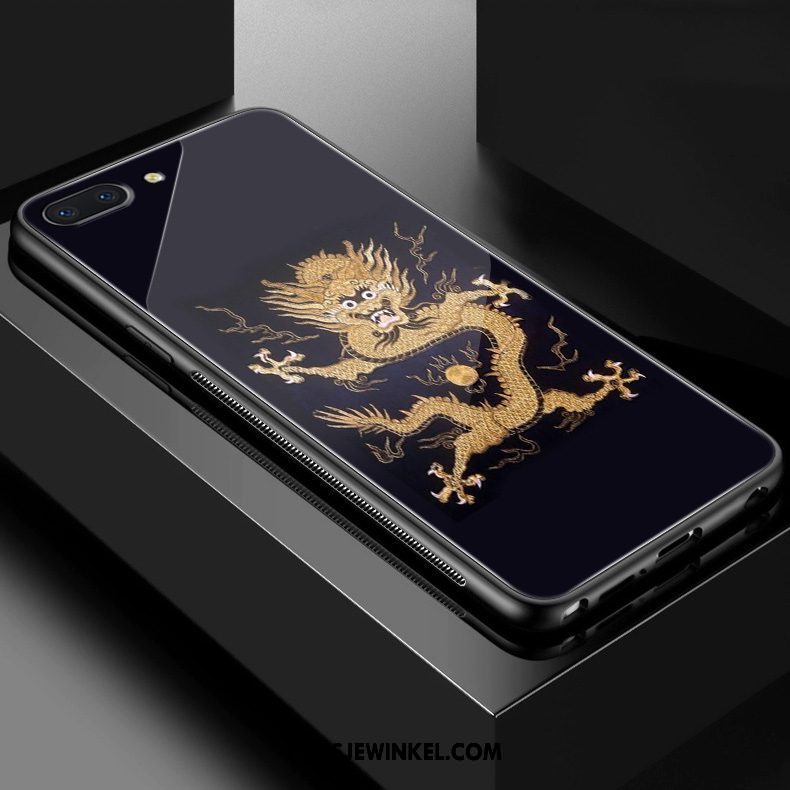 Oppo A3s Hoesje Chinese Stijl Glas Gewaden, Oppo A3s Hoesje Trend Vintage